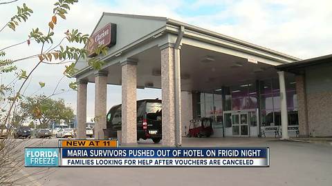 Single mom loses FEMA voucher on coldest night of the year in Tampa