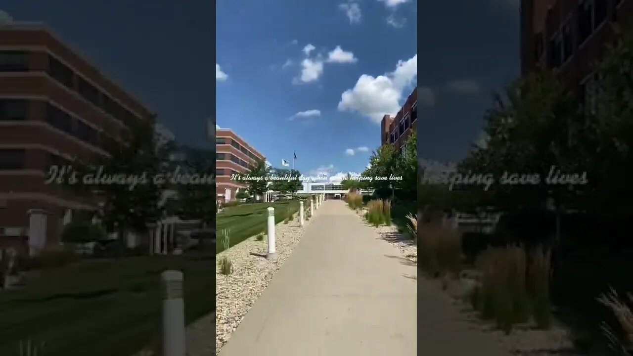 It’s always a beautiful day when you’re helping save lives 🌹