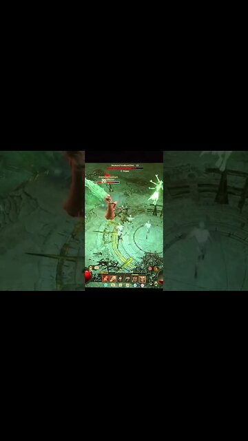 Diablo 4 Beta on a LG 65” C1 OLED! See link for full video #gamingsetup #gaming #diablo4