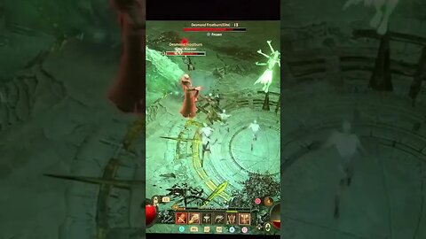 Diablo 4 Beta on a LG 65” C1 OLED! See link for full video #gamingsetup #gaming #diablo4