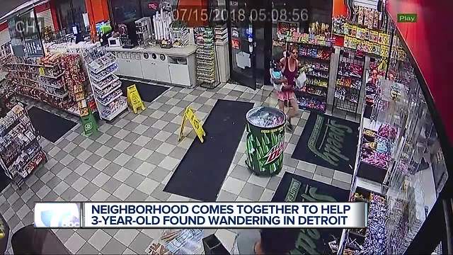 3-year-old found wandering the streets on Detroit's east side