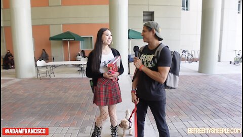 Pranking College Liberals To Say “Let’s Go Brandon” (Miami, FL)