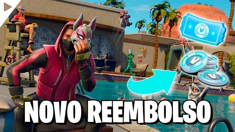 COMO REEMBOLSAR SKINS E ITENS NO FORTNITE 2022 | Fortnite New Season