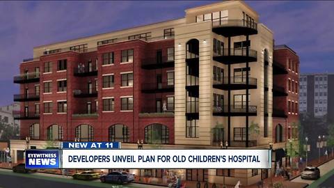 Developers unveil plan for old Children's Hospital