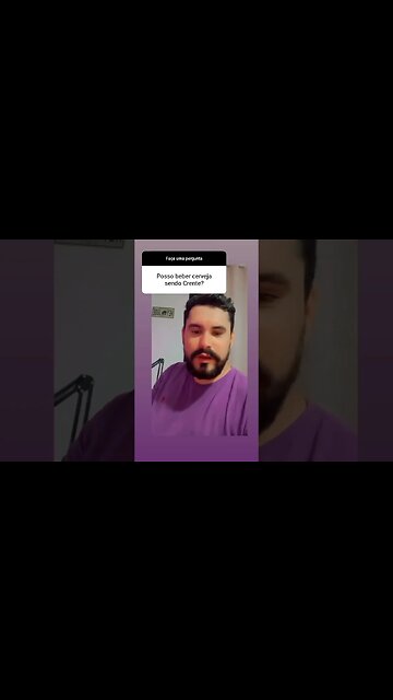 Posso beber cerveja sendo crente???