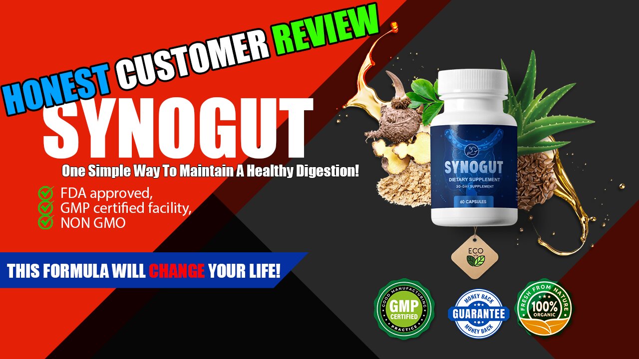 Synogut Supplements | Honest Customer Review | 😡DON'T GET SCAMMED😡 | Ingredients, Discount |