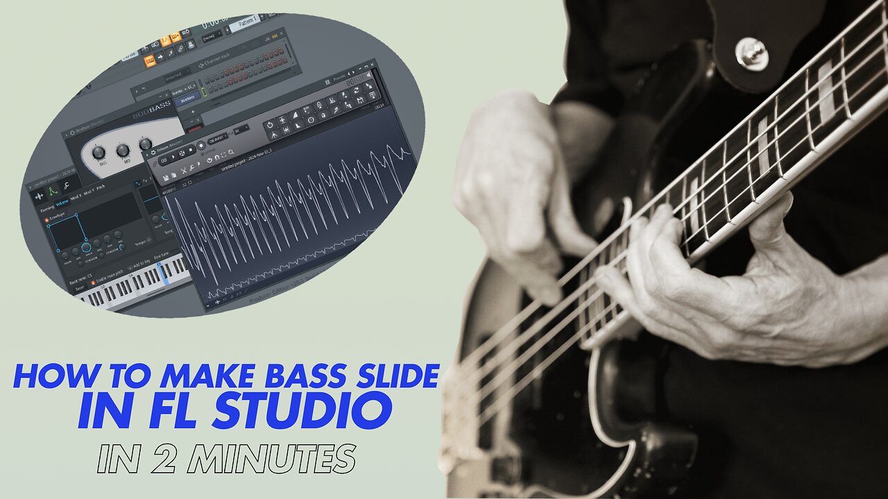 how to make bass slide in fl studio | in 2 Minutes