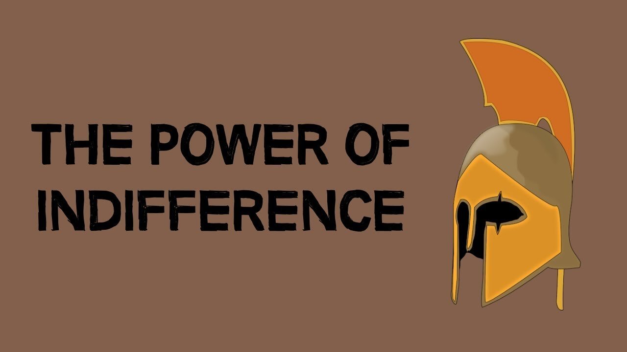 STOICISM | The Power Of Indifference (animated)