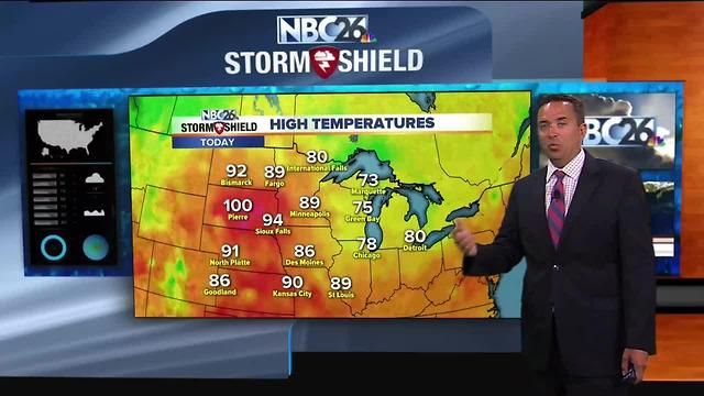 NBC26 Storm Shield weather forecast