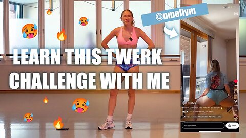 Try this twerk challenge by @nmollym with me 🥵 | Tutorial