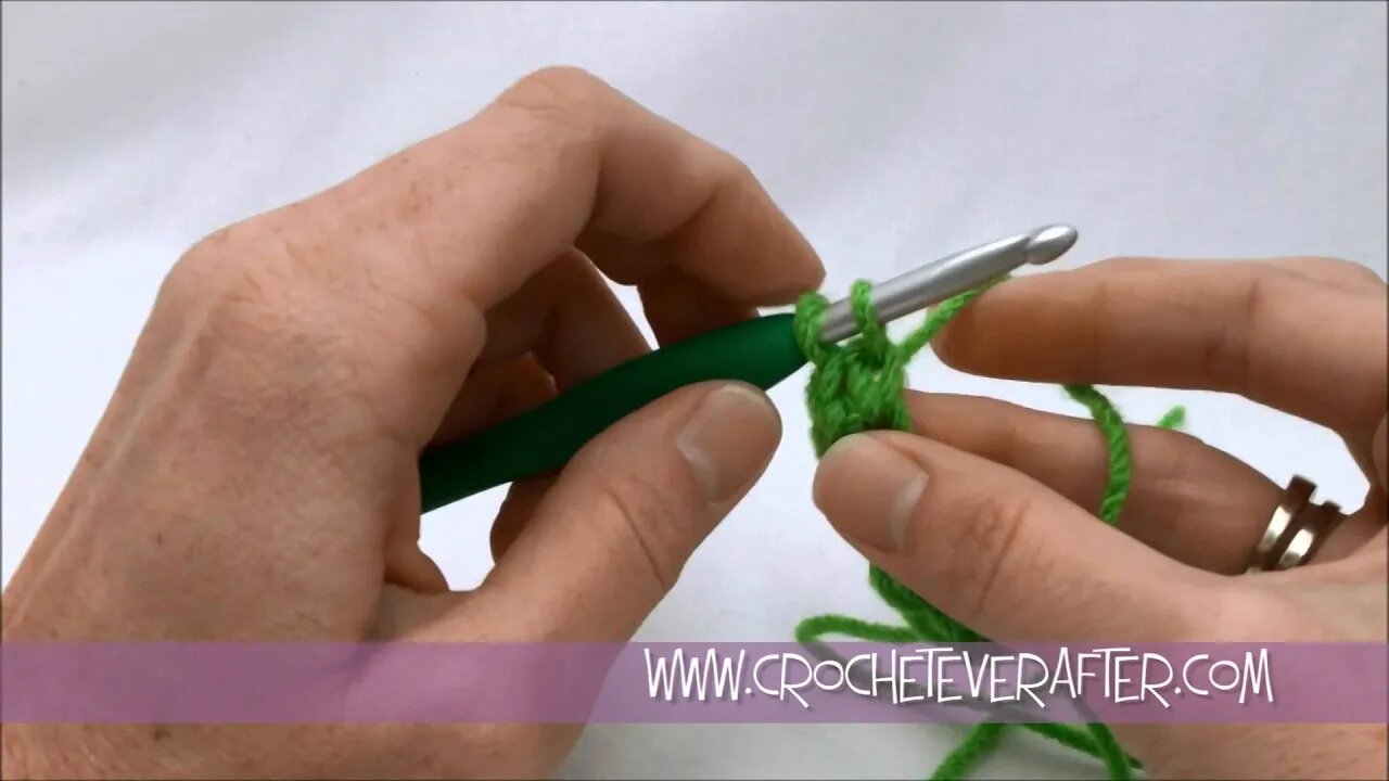 Left Hand How To Change Color While Making A Foundation Single Crochet