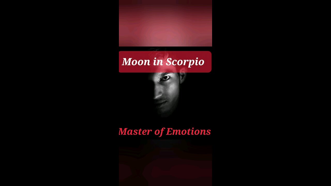 Moon in Scorpio