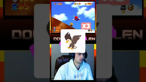 AMAZING 😱 TRICKS AND MOVES 🦅 SUPER MARIO 64 SPEEDRUN #shorts #mario #nintendo #speedrun
