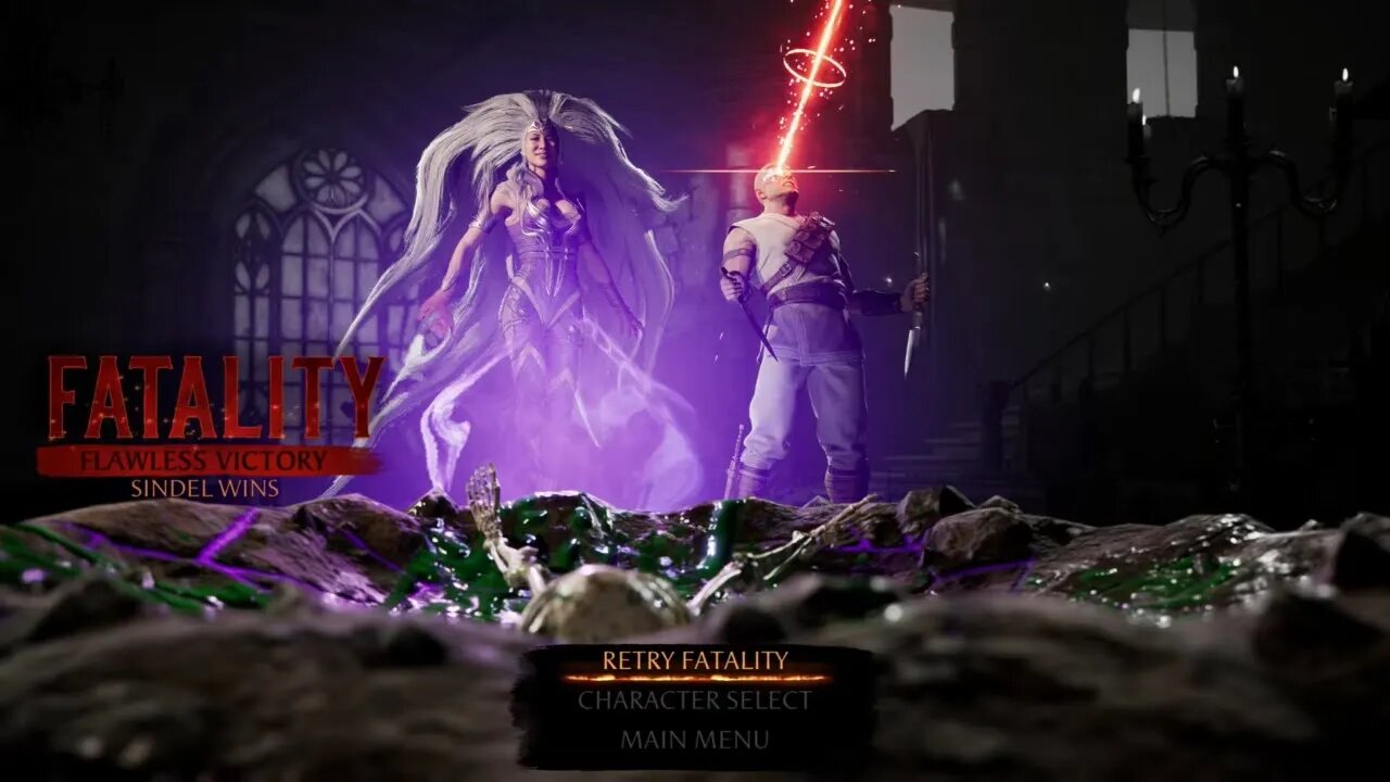 Mortal Kombat 1 Sindel Fatality 2