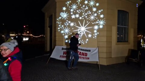 Demmin - Martin - Eröffnung der Kundgebung 01.12.2022