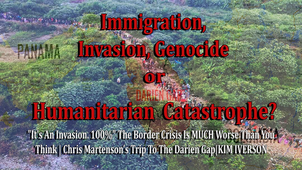 "It's An Invasion. 100%" The Border Crisis Is MUCH Worse Than You Think|Chris Martenson|Kim Iverson