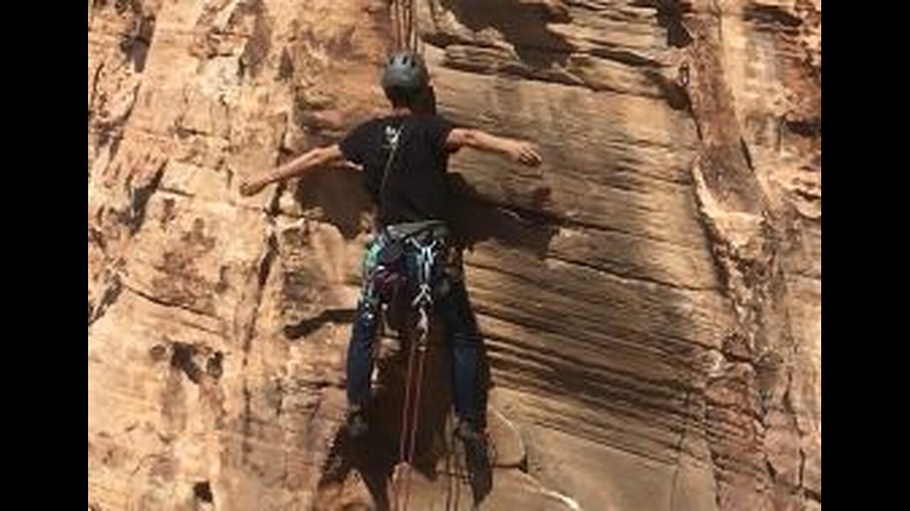 Red Rock TR Climbing Beta Series Episode 4: Ghost Wall (Casper 5.10b/c & Haunted 5.10+)