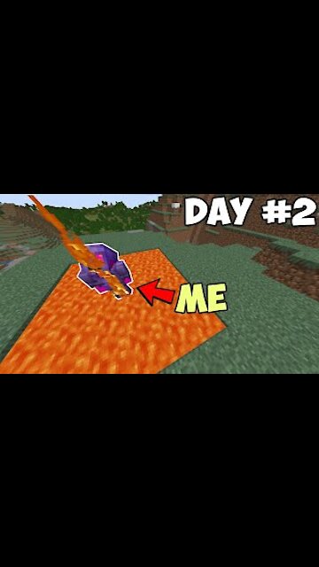 Minecraft 2021 - "How Long Can You Survive in Lava"