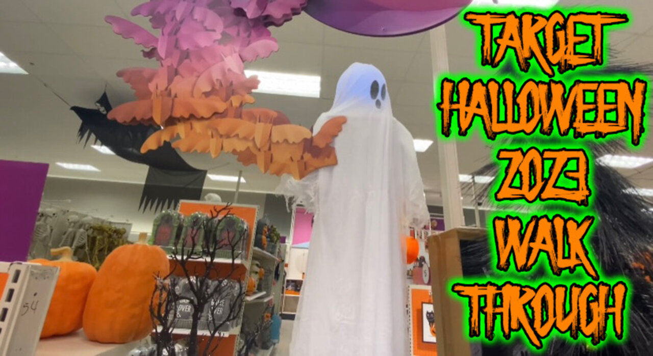 Target Halloween 2023 Walk Through Tour