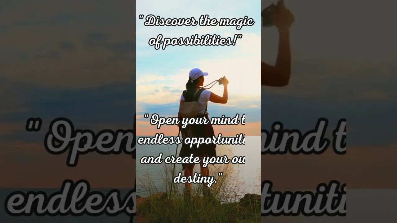 Discover the magic of possibilities #shorts