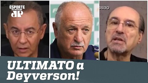 Felipão dá ULTIMATO a Deyverson! Ele tem que VAZAR do Palmeiras?