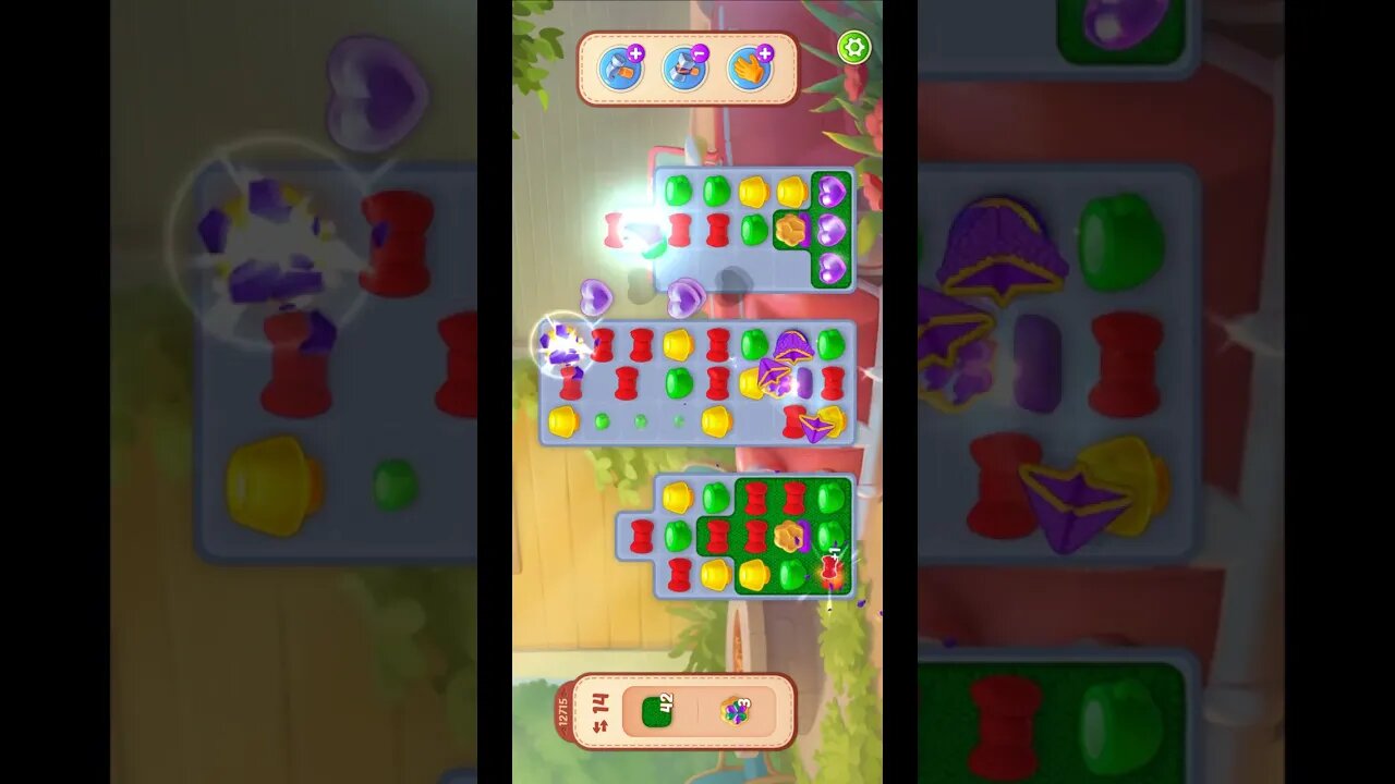 Shorts Playrix Homescapes Gameplay Walkthrough Level 12715-010