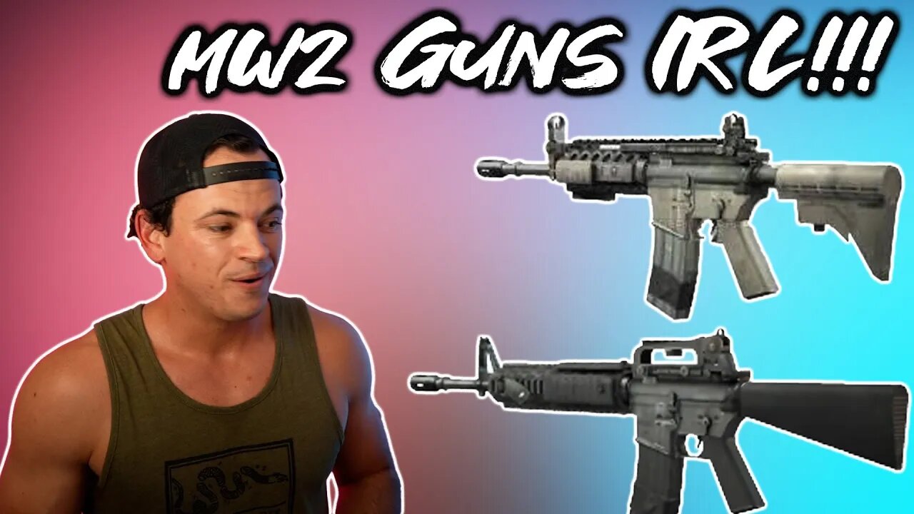 Two Guns That CHANGED MY LIFE - MW2 M4 + M16 Clone