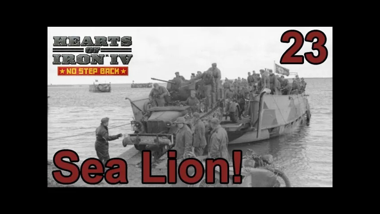 Invasion England! World Ablaze mod Hearts of Iron IV: NSB 22 - Sea Lion Starts!