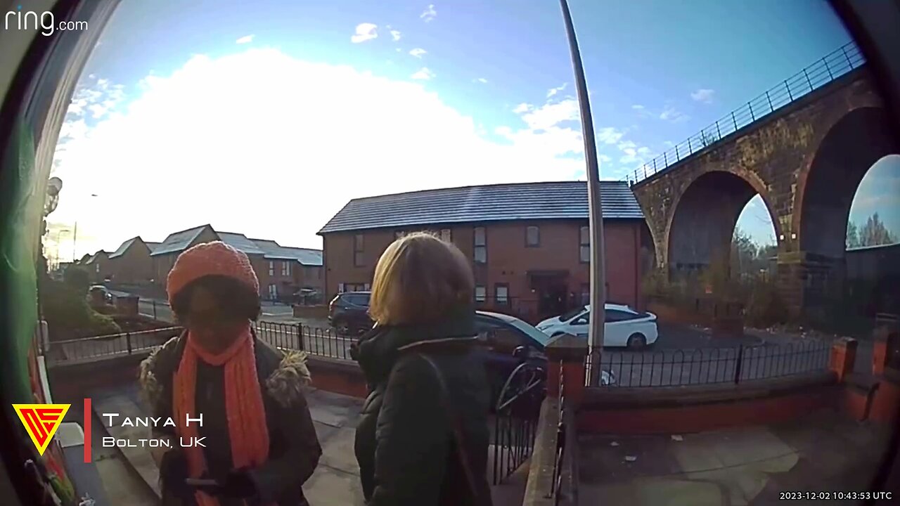 Ring Doorbell Accidentally Insults Jehovah's Witnesses Caught on Ring Camera | Doorbell Camera Video