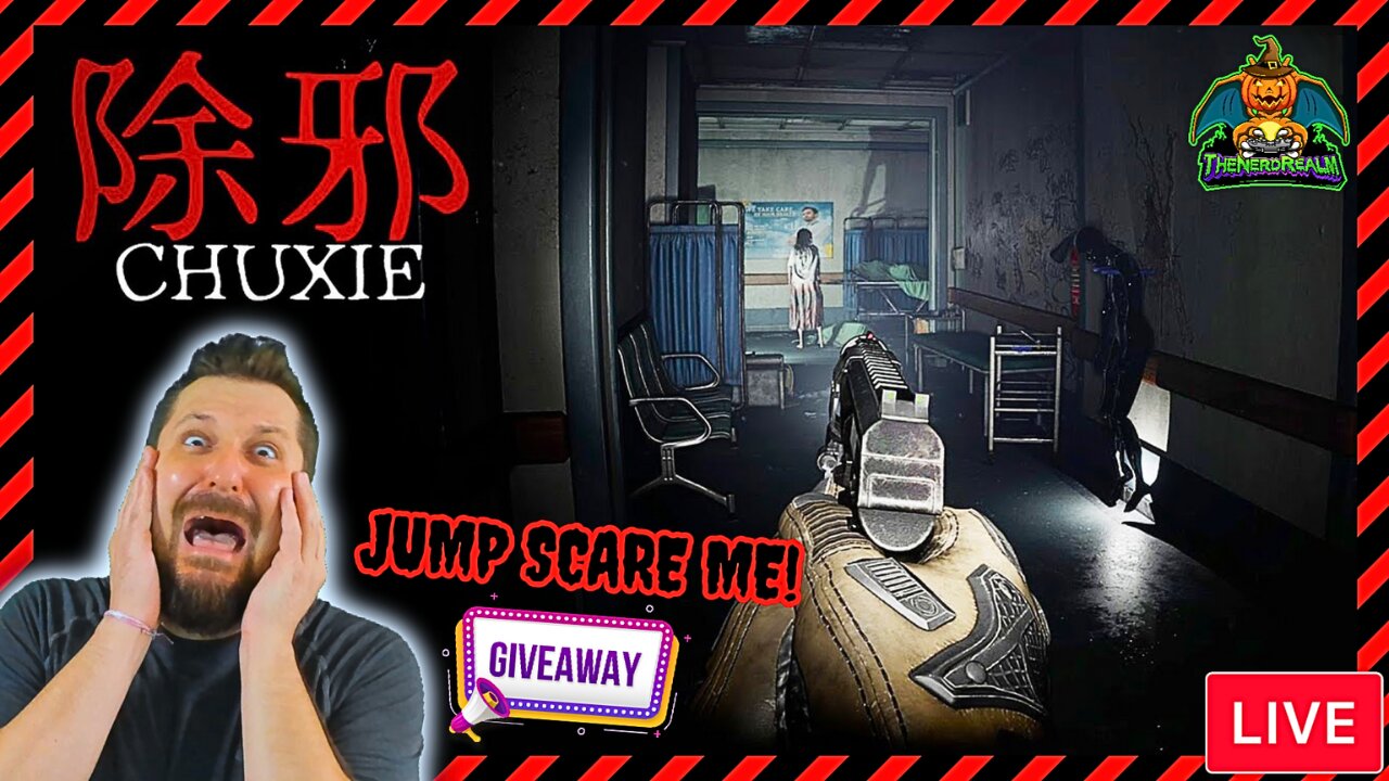 Chuxie | Jump Scare Alerts On! | Giveaways | Scare Me & Win! | 1st Time Playing | Halloween Month