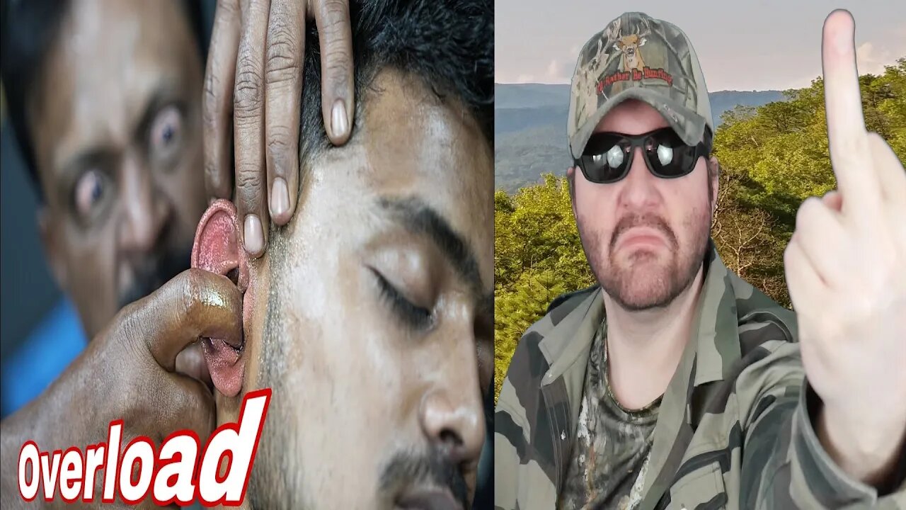 Big Eye Barber Doing Foch Foch 3D Sound Ear Fingering Massage & More ASMR REACTION!!! (BBT)