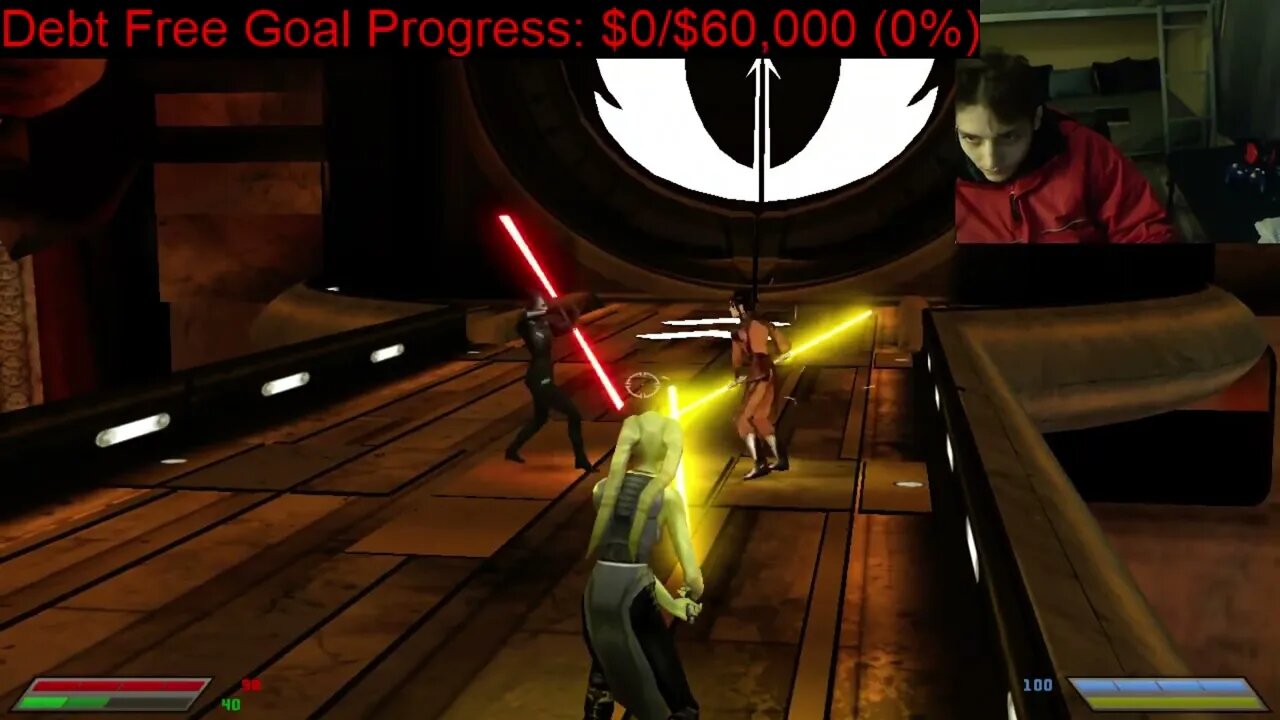 Bastila Shan VS Seventh Sister In A Battle With Commentary In Star Wars Jedi Knight Jedi Academy