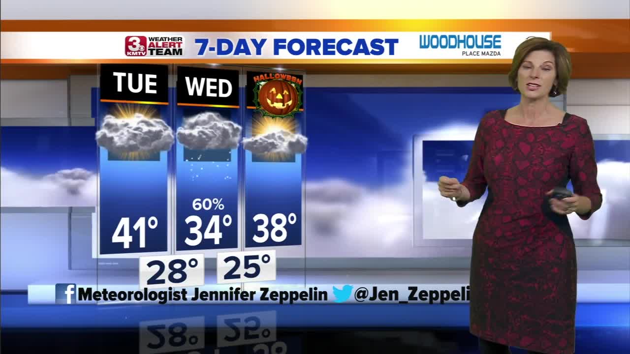 Jennifer's Tuesday Forecast