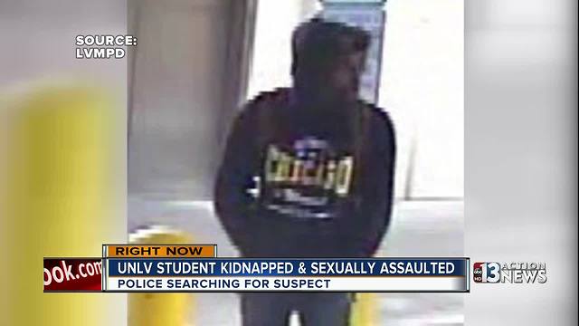 Police looking for suspect in UNLV kidnapping and sexual assault