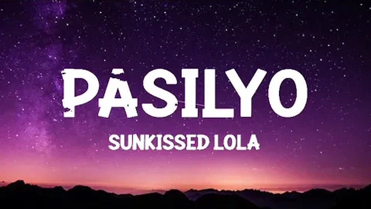 SunKissed Lola - Pasilyo - Lyrics