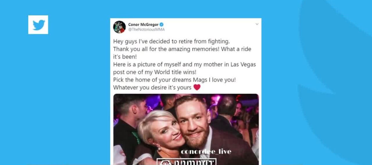 Conor McGregor announces retirement again