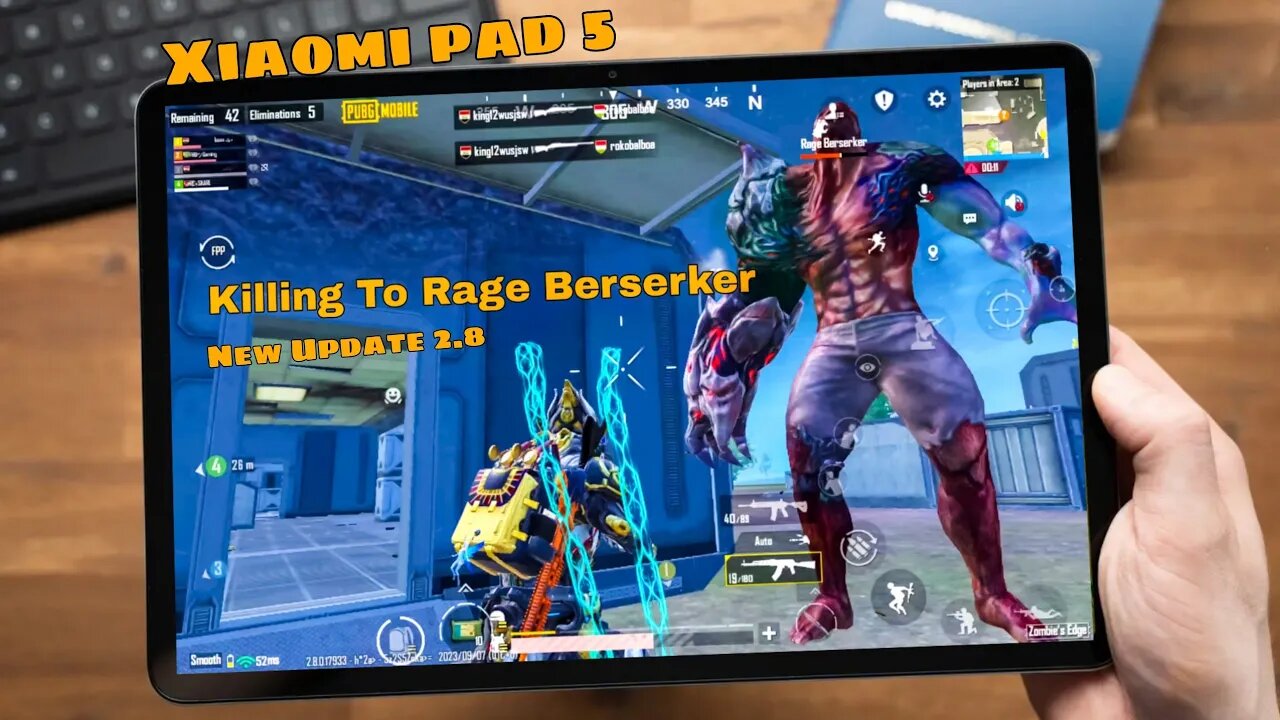 New Update 2.8 Zombie's Edge Mode | Xiaomi Pad 5 6gb 256gb | I Killed Rage Berserker