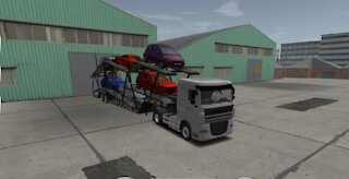 euro truck evolution simulator F HD American Truck And new Car container (GAME)Play---FH #1