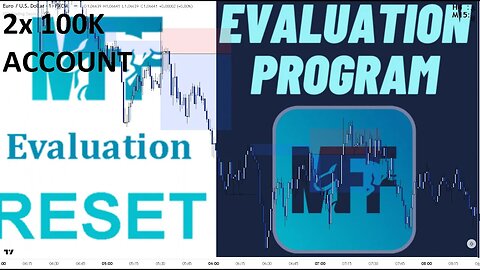 2x 100k Trading Accounts EURUSD only - My Forex Funds Evaluation - Will update results