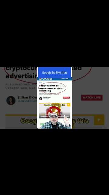 Google Bans Cryptocurrency in 2018 🤔 Chooses Coinbase