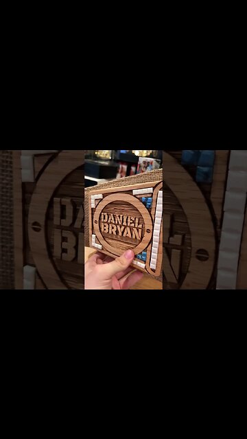 The Daniel Bryan Eco Friendly Belt! #shorts