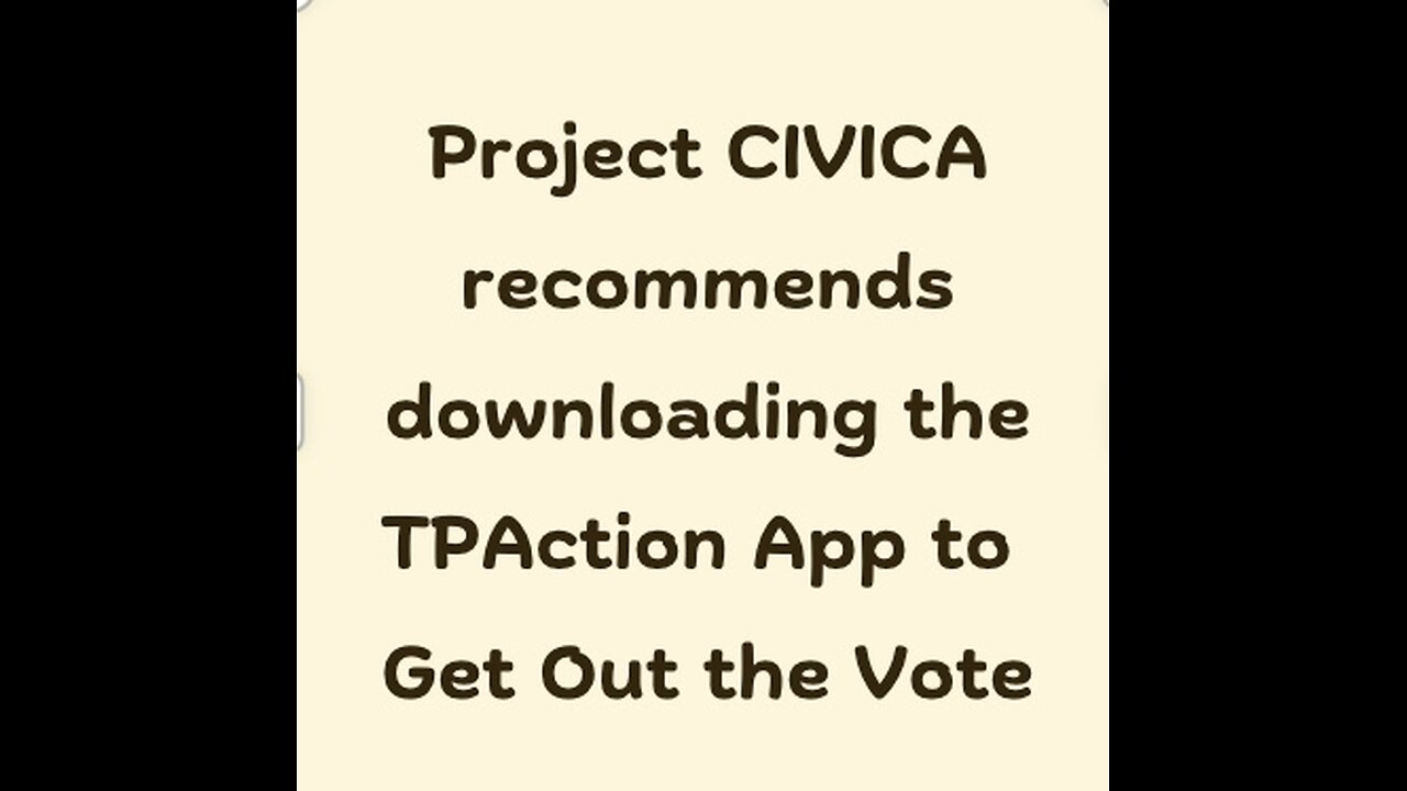 TPAction App for GOTV in New York