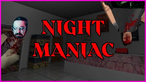 Working at a butcher shop with a killer on the loose... [Night Maniac]