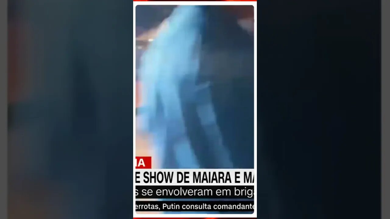 violência e tiroteio em show de Maiara e Maraísa @shortscnn