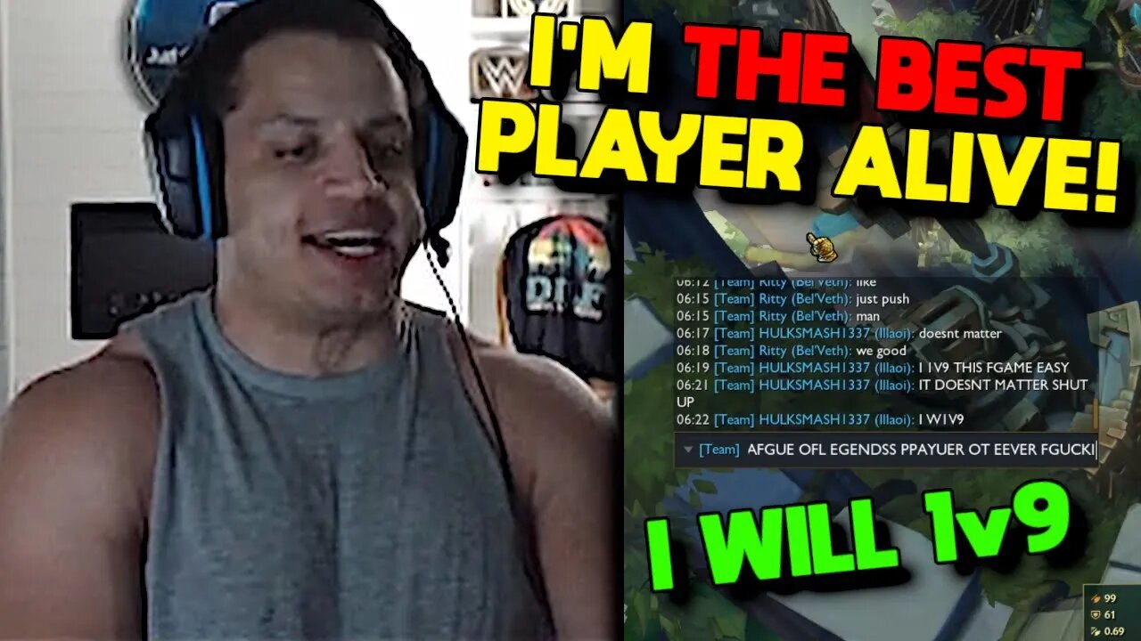 Tyler1 the Greatest League Player Alive