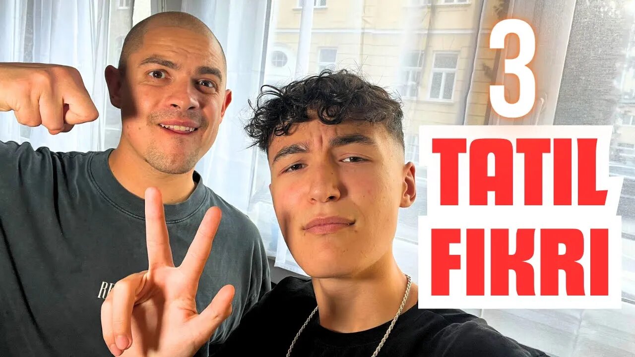 TATILDE YAPABILECEĞINIZ 3 ŞEY ⛵