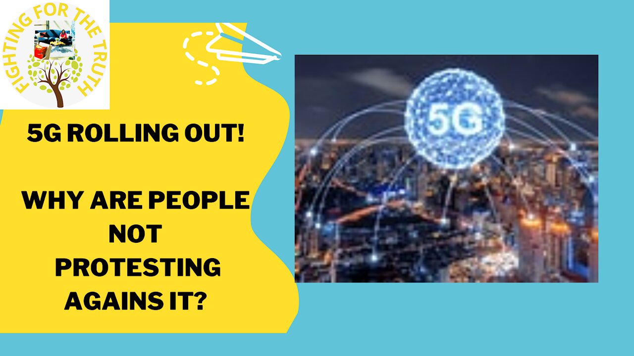 THIS IS THE BIGGEST ISSUE - THEY ARE DISTRACTING YOU? WHY ARE WE NOT PROTESTING 5 & 6 G?