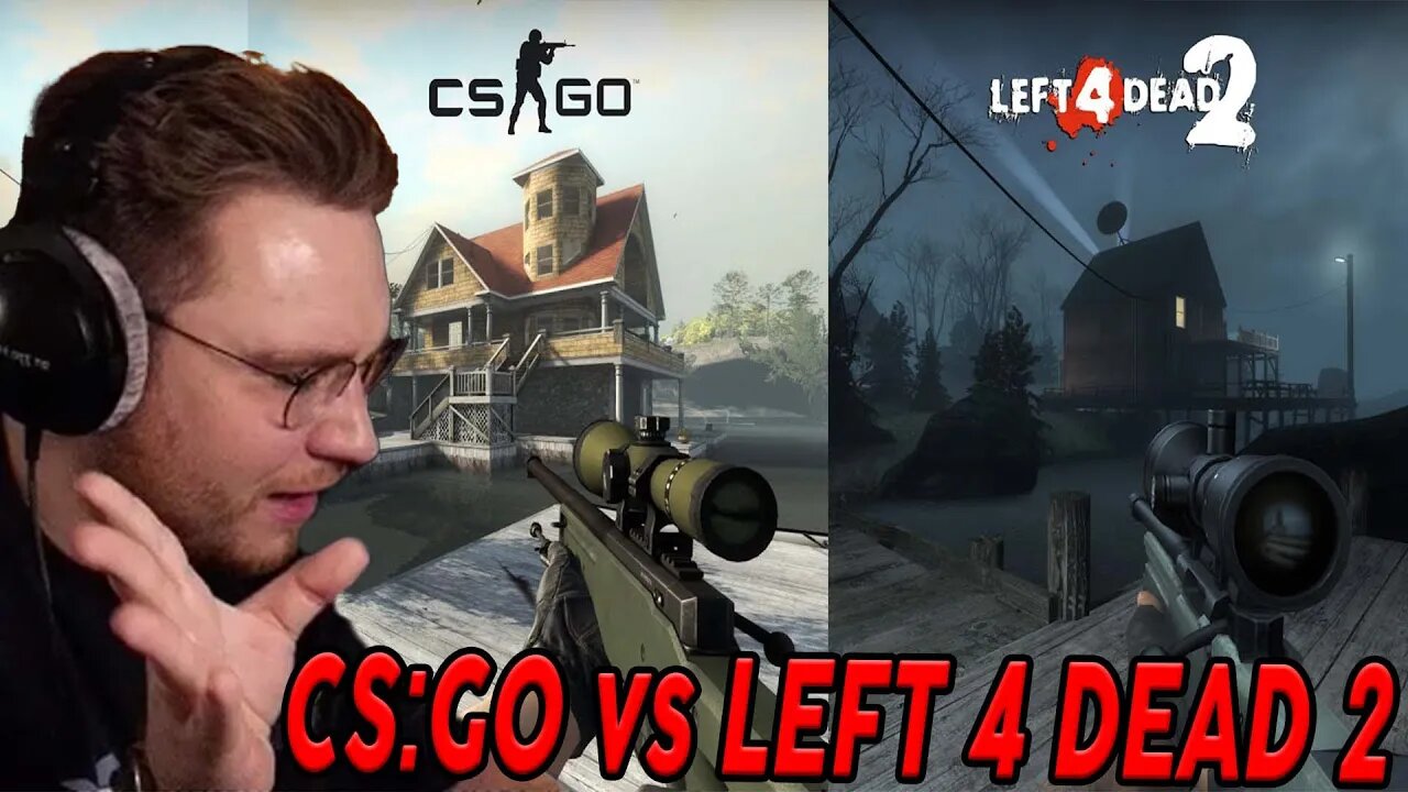 ohnePixel reacts to CS:GO vs Left 4 Dead 2