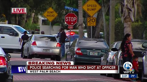 Police: Man shot at West Palm officer