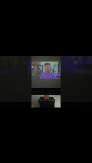 NOMVDIC's X300 smart portable speaker and projector is 57% off for Prime Day #shorts